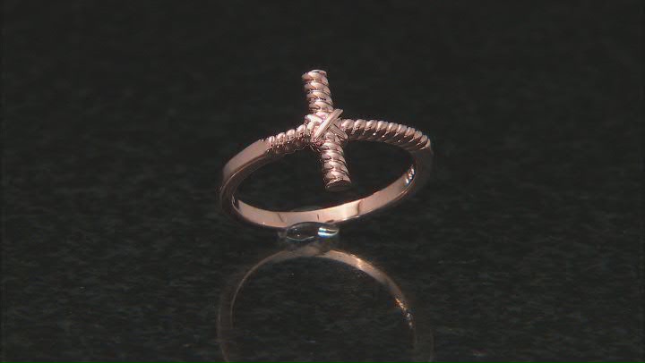 Copper Cross Ring Video Thumbnail