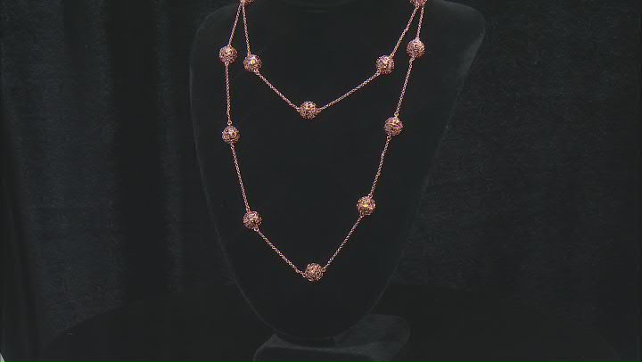 Copper Station Necklace Video Thumbnail