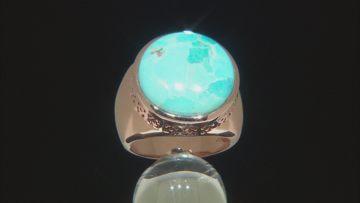 Turquoise Copper Ring Video Thumbnail