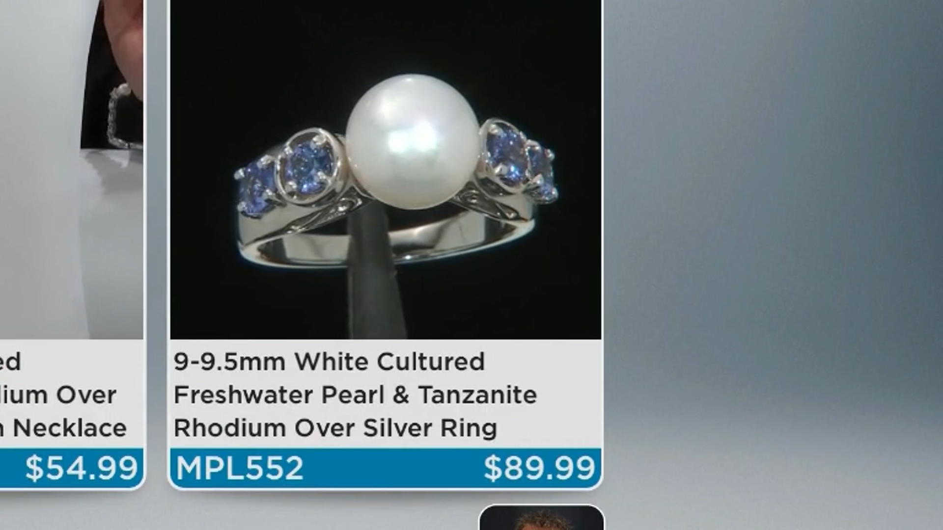 7-7.5mm White Cultured Freshwater Pearl, Rhodium Over Sterling Silver Popcorn 18 Inch Necklace Video Thumbnail