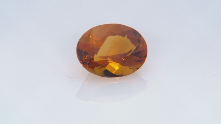 Citrine Madeira 9x7mm Oval 1.40ct Video Thumbnail