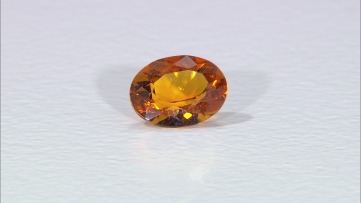 Citrine Madeira 9x7mm Oval 1.40ct Video Thumbnail