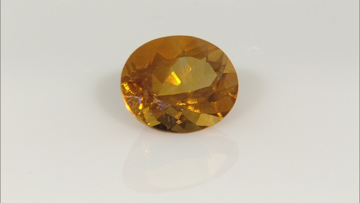 Citrine Madeira 12x10mm Oval 4.00ct Video Thumbnail