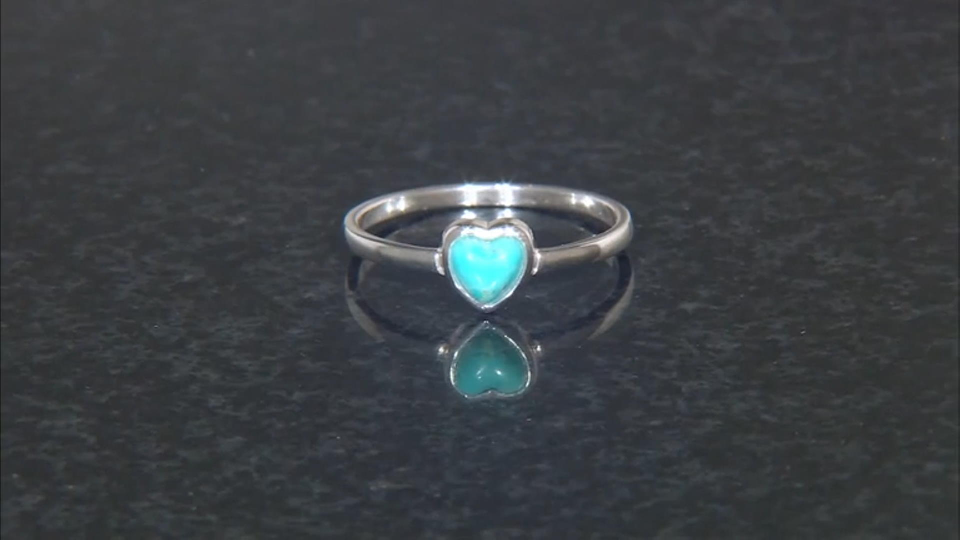 Blue Turquoise Sterling Silver Set of 3 Rings Video Thumbnail