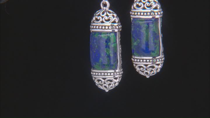 Lapis Sterling Silver Earrings Video Thumbnail