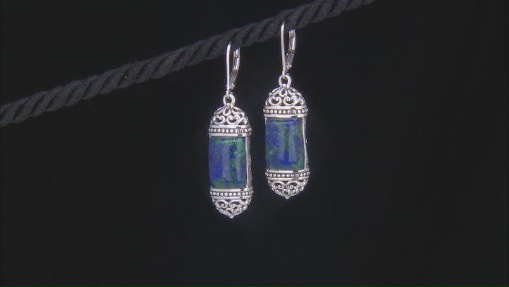 Lapis Sterling Silver Earrings Video Thumbnail