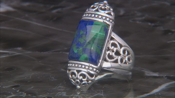 Lapis Sterling Silver Solitaire Ring Video Thumbnail