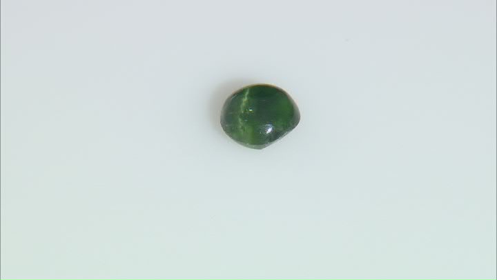 Chrome Diopside Cats Eye Round Cabochon 0.75ct Video Thumbnail