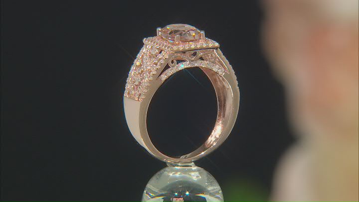 Pink Morganite 14k Rose Gold Ring 1.99ctw Video Thumbnail