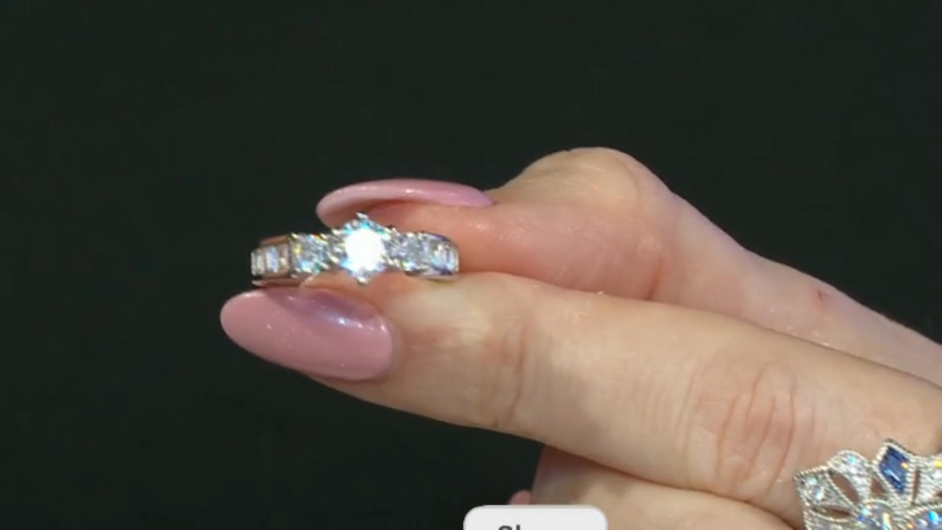 White Cubic Zirconia Rhodium Over Sterling Silver Rings 3.19ctw Video Thumbnail