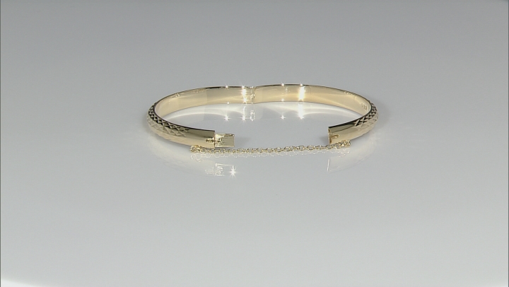 Louis Vuitton 18K Gold Diamond Clous Bangle Bracelet Silvery White gold  ref.276534 - Joli Closet