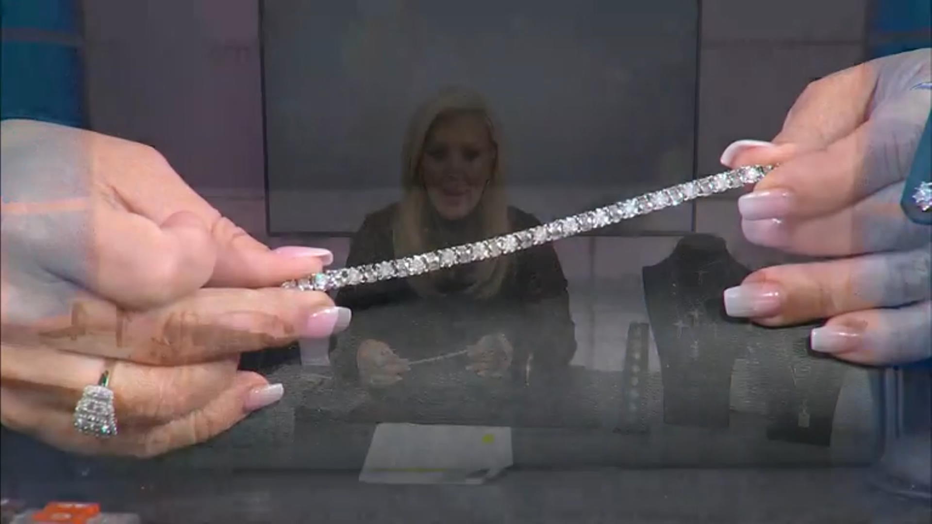 White Diamond 10k White Gold Tennis Bracelet 5.00ctw Video Thumbnail