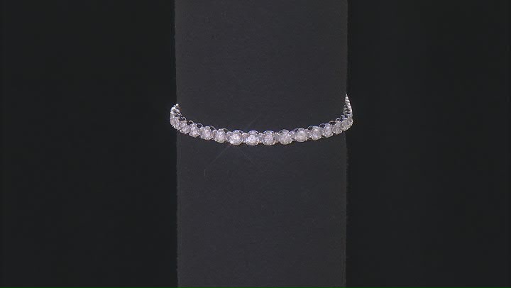 White Diamond 10k White Gold Tennis Bracelet 3.00ctw Video Thumbnail