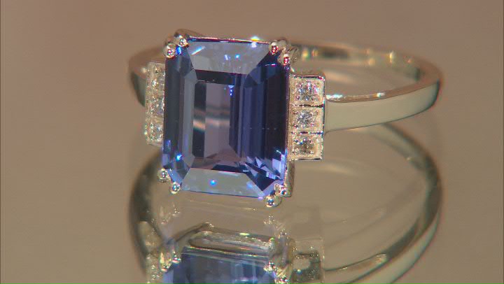 Blue Tanzanite 10k Yellow Gold Ring 3.20ctw Video Thumbnail