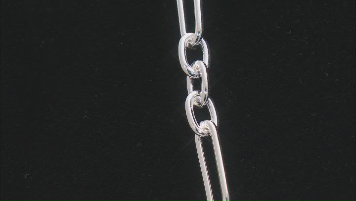 Sterling Silver 4.5mm 3+1 Link 20 Inch Chain Video Thumbnail