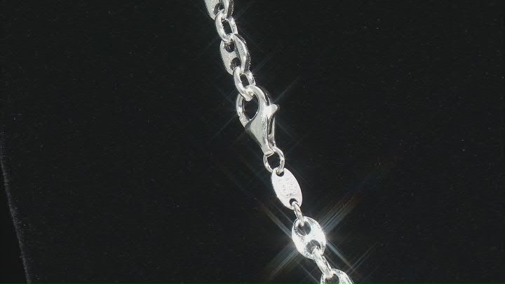 Sterling Silver 4.8mm 20 Inch Mariner Chain Video Thumbnail