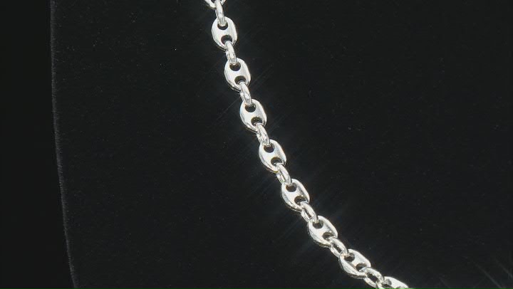 Sterling Silver 4.8mm 20 Inch Mariner Chain Video Thumbnail