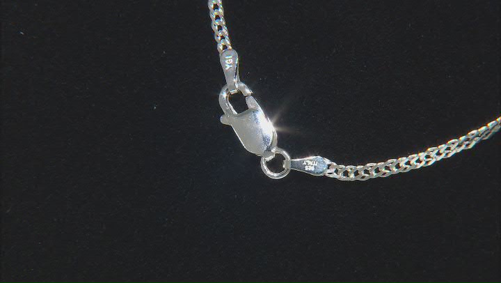 Sterling Silver 2.5mm Diamond-Cut Double Link 18 Inch Chain Video Thumbnail