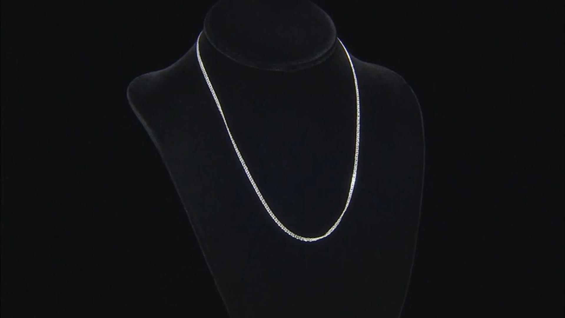Sterling Silver 2.5mm Diamond-Cut Double Link 22 Inch Chain Video Thumbnail