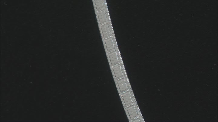 Sterling Silver 3mm Reversible Design Herringbone 20 Inch Chain Video Thumbnail