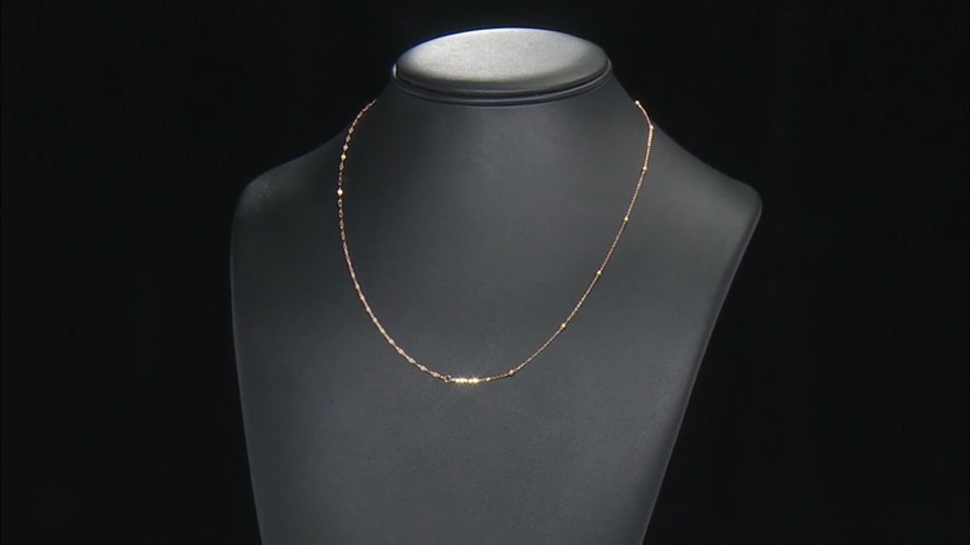 14k Yellow Gold Multi-link 20" Necklace Video Thumbnail