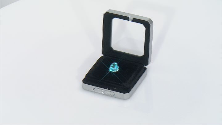 Gemstone Display Box Matte Silver Finish 55 X 55 X 17mm With Reversible Black And White Cushion Video Thumbnail