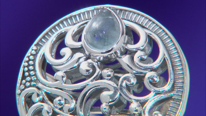 Aquamarine and Blue Topaz Sterling Silver Ring 0.32ctw Video Thumbnail