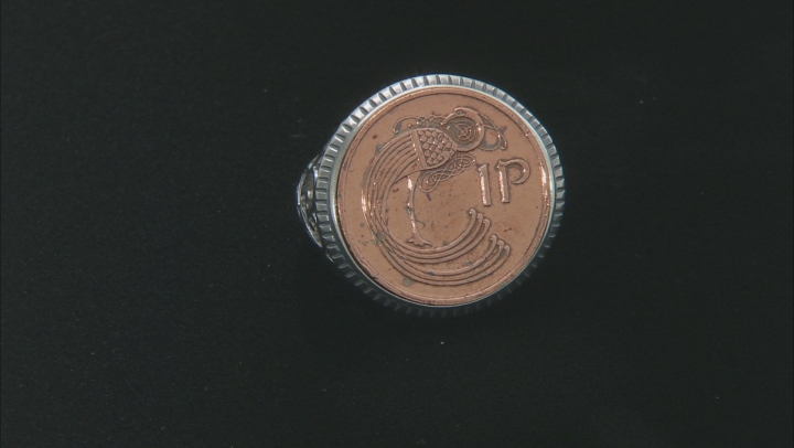 Lucky Irish Penny Sterling Silver Ring Video Thumbnail