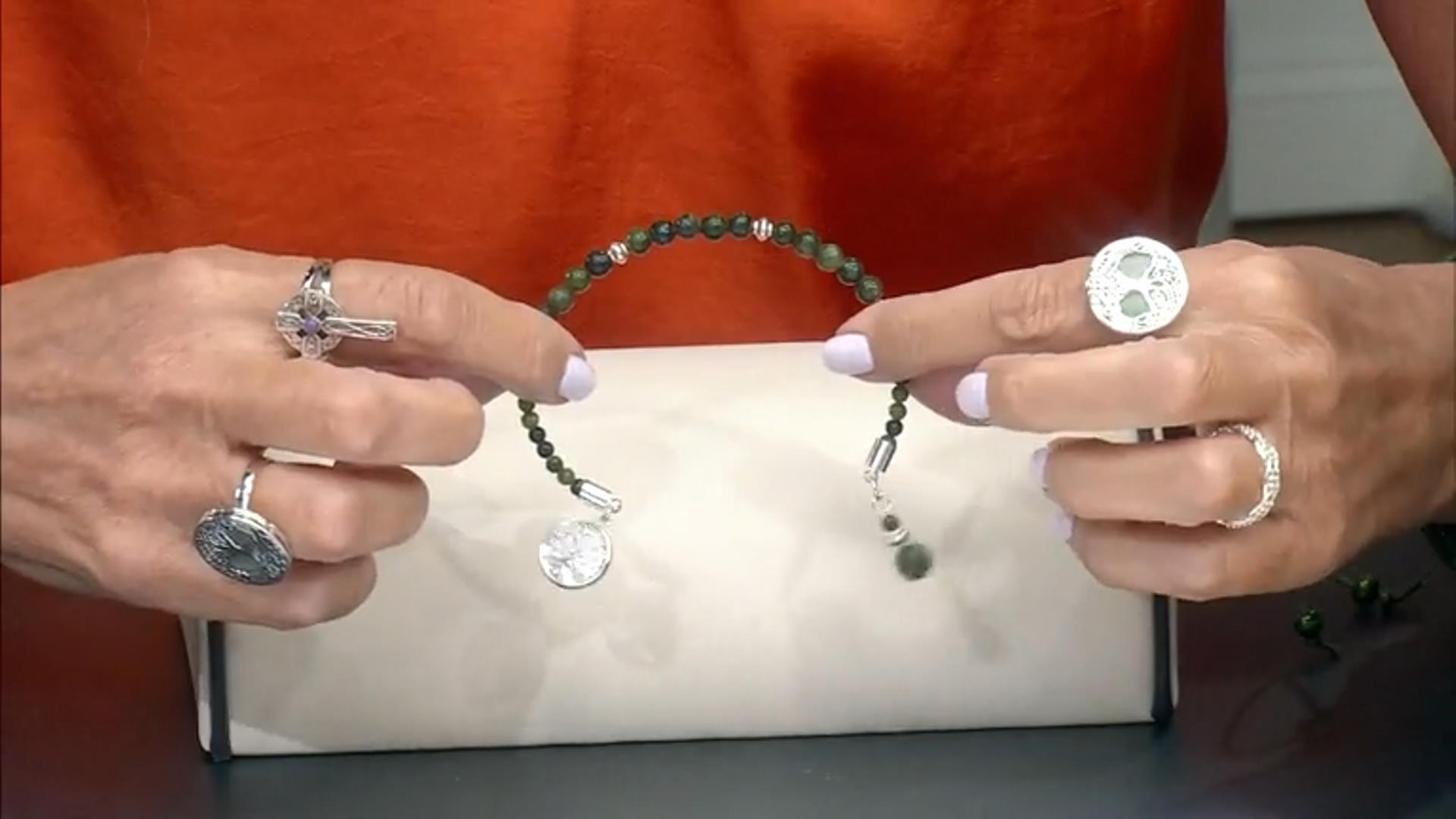 Connemara Marble Silver-Tone Set of 3 Bracelet Video Thumbnail