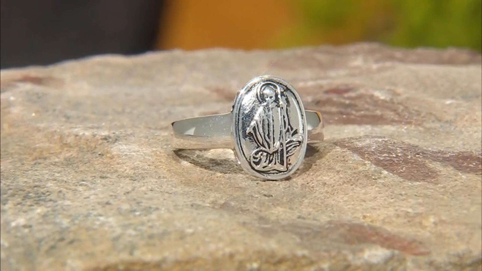 Sterling Silver St. Patrick Ring Video Thumbnail