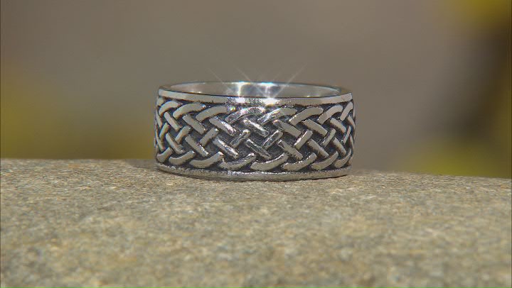 Stainless Steel Celtic Band Ring Video Thumbnail
