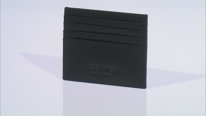 Tomas Leather Slim Card Holder Wallet Video Thumbnail
