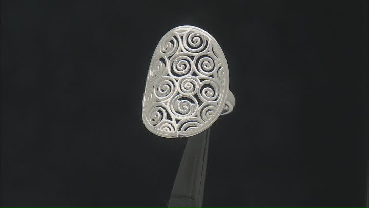 Sterling Silver Statement Ring Video Thumbnail