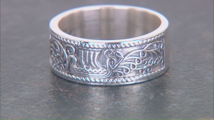 Sterling Silver Viking Wave Ring Video Thumbnail