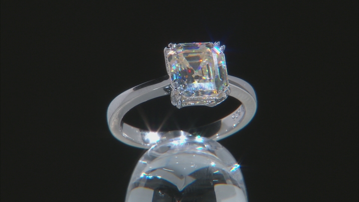 Fabulite Strontium Titanate Silver Ring 3.40ct Video Thumbnail