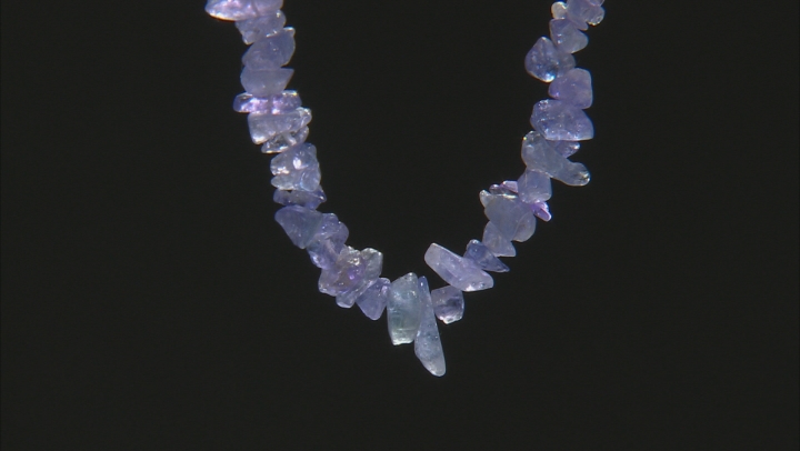 Tanzanite Chip appx 3-7mm Strand appx 34-36" Video Thumbnail