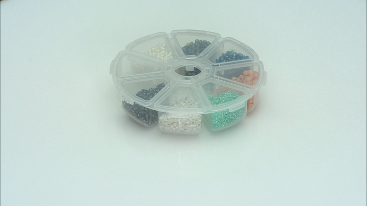 Seed Bead Kit in Assorted Colors with Storage Case Video Thumbnail
