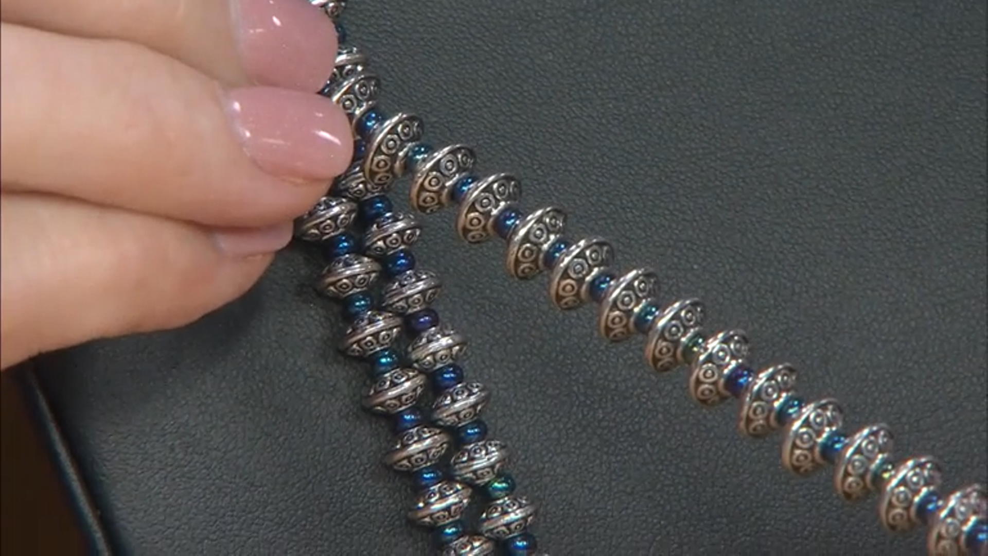 Metal Rondelle Beads in 2 Sizes in Antique Silver Tone Set of 300 Pieces Total Video Thumbnail