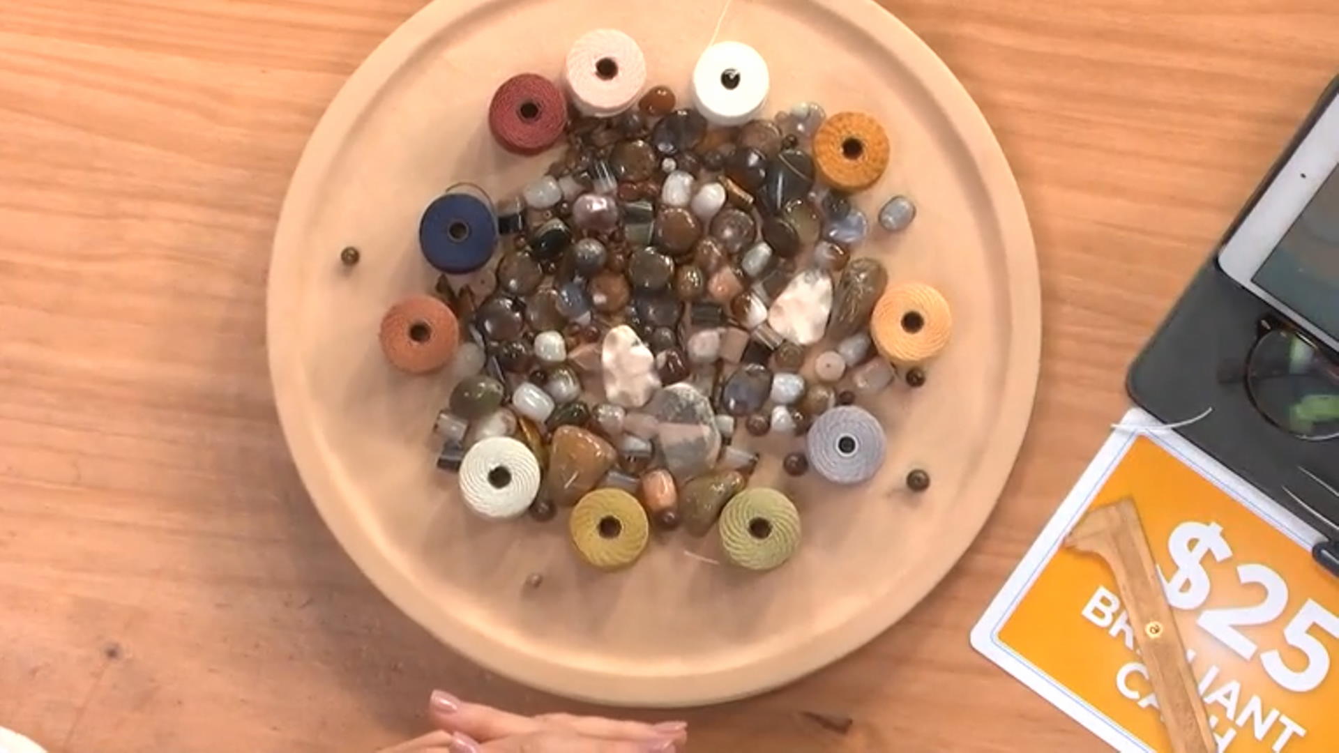 1lb. Earth-Tone Shades Mixed Bead Parcel in Assorted Shapes & Sizes Video Thumbnail