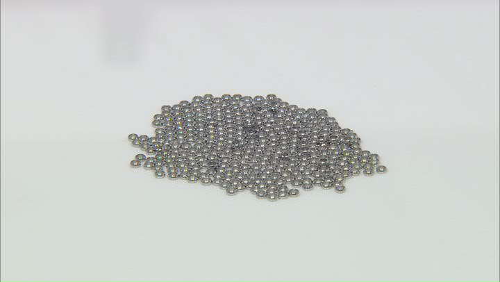 Stainless Steel appx 2.5x1mm Rondelle Spacer Beads 350 Pieces Total Video Thumbnail