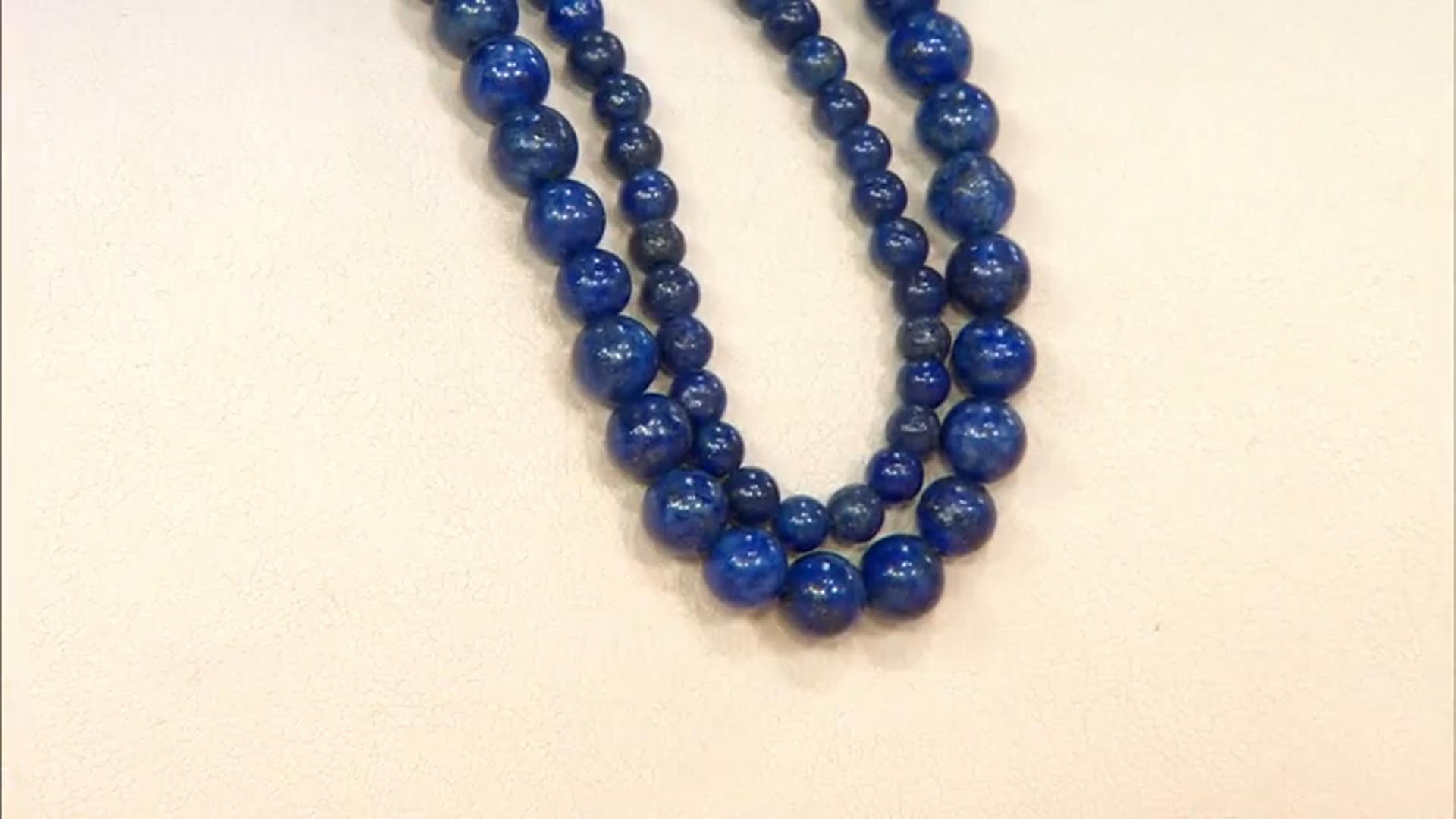 Lapis Lazuli appx 4-6mm Round Bead Strands appx. 14-15.5" Total of 4 Strands Video Thumbnail