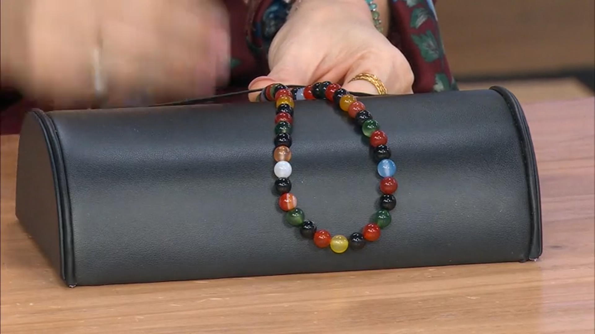 Agate Round Bead Strands appx 4-8mm appx 14-15" in Length Total of 8 Strands Video Thumbnail