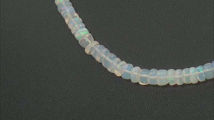 Ethiopian Opal Plain Round Bead appx 3-5mm Strand appx 18" in Length Video Thumbnail