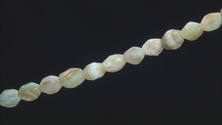 Opal and Chalcedony Nugget Shape Bead Strand Appx 15x20mm Appx 15-16" in Length Video Thumbnail