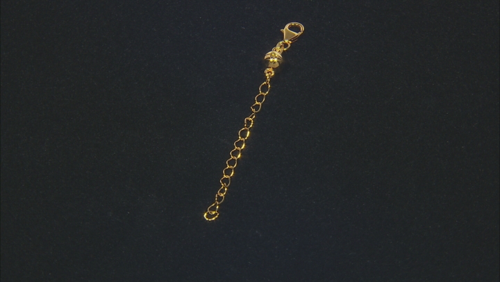 Magnetic Clasp Converter 18K Gold Over Sterling Silver With 2 Inch Extension Chain Video Thumbnail