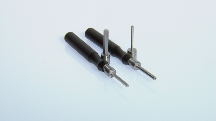 4-Piece Mandrel Set With Handles incl 3mm & 5mm Round And 3mm & 5mm Square
