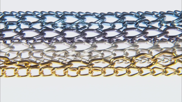 Aluminum Chain Kit in Assorted Sizes & Tones 10 Pieces Total Video Thumbnail