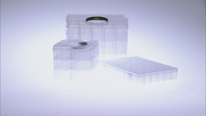 3 Piece Organizer Set with Adjustable Compartments Video Thumbnail