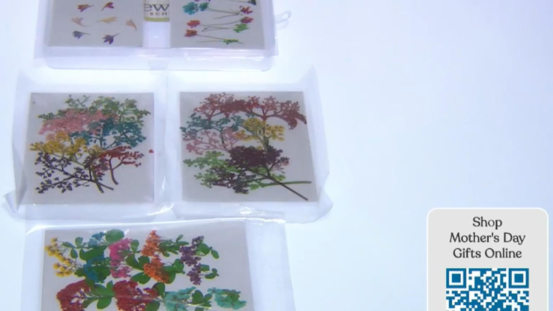 Dried Flower Kit for Resin Projects in Assorted Colors Appx 54 Pieces Video Thumbnail