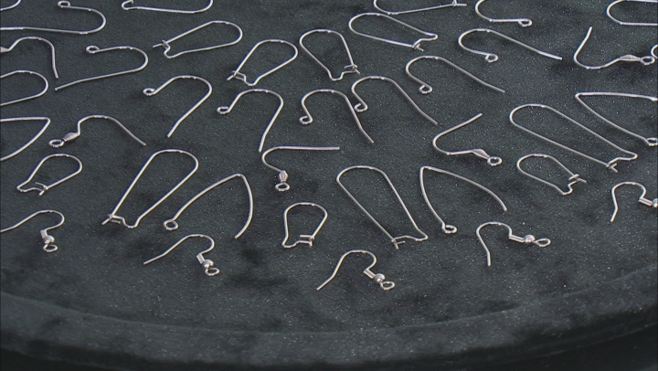 Stainless Steel Ear Wire Kit in 7 Styles Appx 400 Pieces Total Video Thumbnail